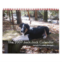 Cover, The 2007 Jack-Jack Calendar, Corley's In...