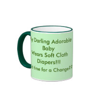 Cover their Butt with Green! mugs
