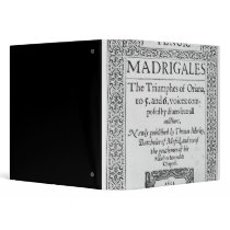 Cover to the Tenor part 3 Ring Binder