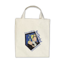 Cover Your Assets GET Checked - Colon Cancer Tote Bags