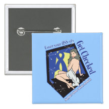 Cover Your Assets GET Checked - Colon Cancer Button