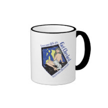 Cover Your Assets GET Checked - Colon Cancer Mugs