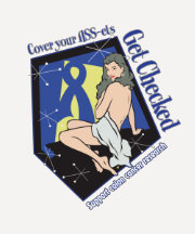 Cover Your Assets GET Checked - Colon Cancer Tee Shirts