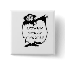 Cover Your Cough buttons