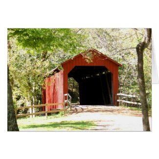 Covered Bridge card
