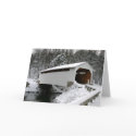Covered Bridge Notecard by Classic_Cat Covered Bridge Notecard