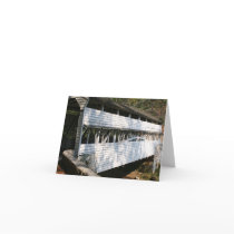 Covered Bridge Notecard