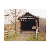 Covered Bridge Post Card