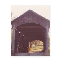 Covered Bridge Post Card