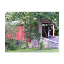 Covered Bridge Postcards by ImpressImages Covered Bridge Postcards