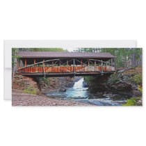 Covered Bridge Custom Rack Cards