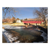 Covered Bridge Valley Prints Photo Print