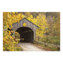 Covered bridge, Vernt, USA 2