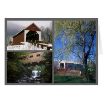 Covered Bridges Massachusetts cards