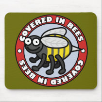 Covered in Bees 2 Mousepad mousepads
