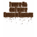Covered in Chocolate K t-shirts