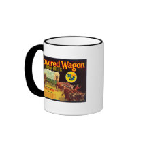 Covered Wagon Brand Mountain Bartletts Vintage Cra Mugs