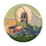 Covered Wagon Magnet