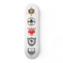 Covert Music Agency Mainboard skateboards by jamesvatar Covert Music Agency Mainboard skateboards