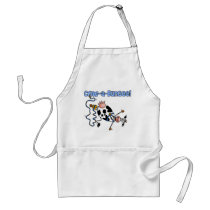 cow-a-bungee apron