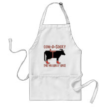 Cow A Socky Aprons
