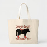 Cow A Socky Bag
