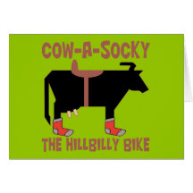 Cow A Socky Card