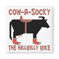 Cow A Socky Fridge Magnets