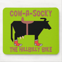 Cow A Socky Mousepad