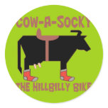 Cow A Socky Stickers