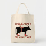 Cow A Socky Tote Bags