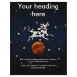 Cow Aims Higher, flyer