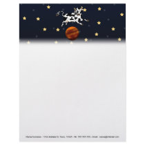 Cow Aims Higher, letterhead