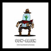 COW-ALIEN posters by twconstantine COW-ALIEN posters