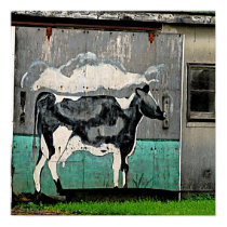 Cow Art #2 Poster/Print