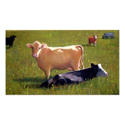 COW ARTWORK: BUSINESS CARD