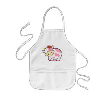 Cow Baby Apron