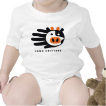 Cow baby t-shirt bodysuit