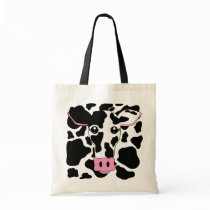 Cow Tote Bags