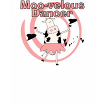 Cow Ballerina Tshirts and Gifts by Peacock_Cards Cow Ballerina Tshirts and Gifts