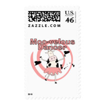 Cow Ballerina Tshirts and Gifts stamps