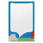 cow barn conversation stationery