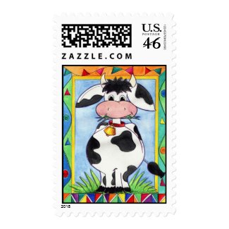Cow bell Stamp stamp