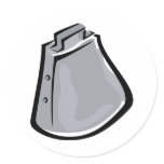 Cow bell stickers