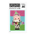 Cow Party Postage Stamps