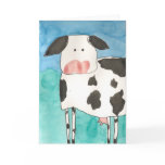 Cow Blank Card