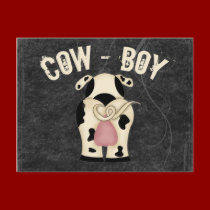 Cow-Boy postcards