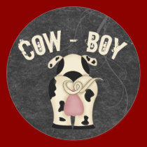 Cow-Boy stickers