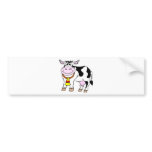 Cow Bumper Sticker