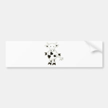 Cow Bumper Sticker